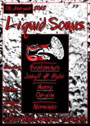 Party Flyer Liquid Sonus 18 Aug '12, 20:00