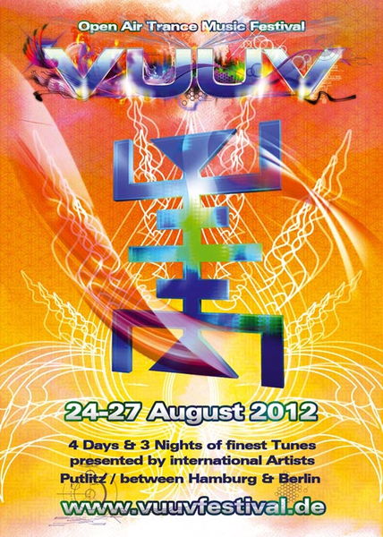Party Flyer VuuV Festival 2012 24 Aug '12, 22:00