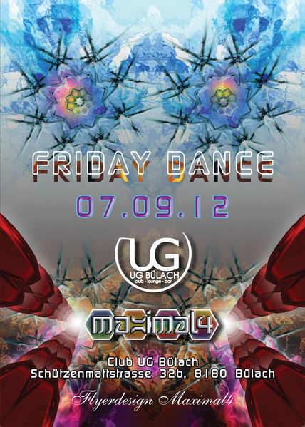 Friday Dance ((MAXIMAL4)) · 7 Sep '12, 22:00