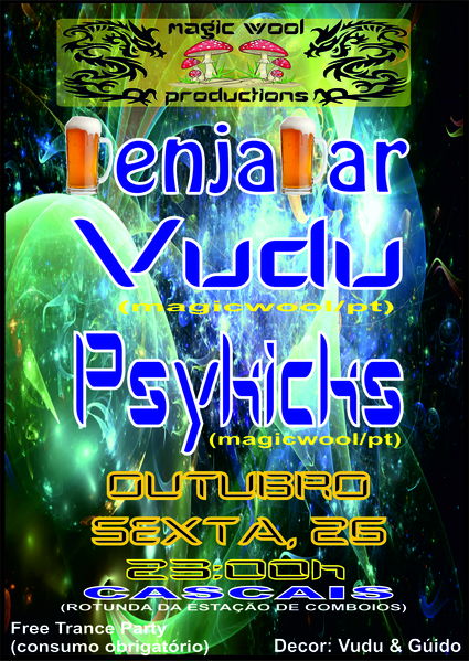 Party Flyer Magic Wool Trance Party 26 Oct '12, 23:00