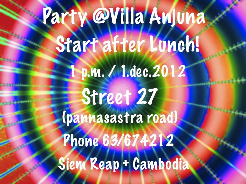 Party @ Villa Anjuna 1 Dec '12, 13:00
