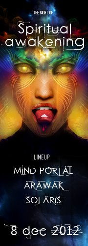 Party Flyer Spiritual Awakening 8 Dec '12, 22:00