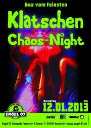Party Flyer Klatschen-Chaos-Night 12 Jan '13, 23:00