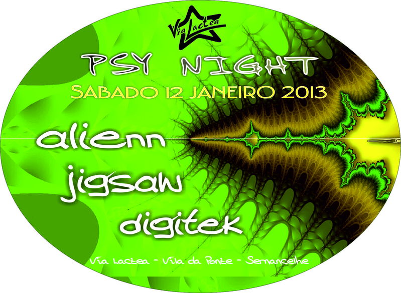 Party Flyer Psy Night 12 Jan '13, 23:30