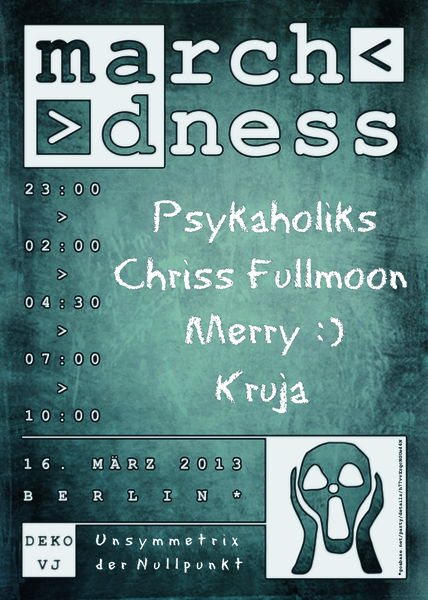 Party Flyer March Madness 16 Mar '13, 23:00
