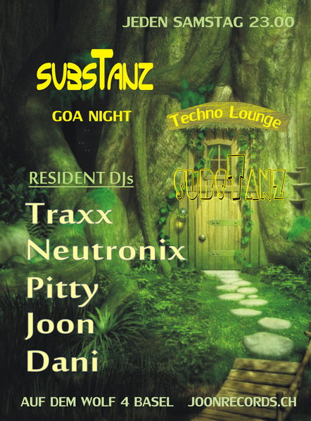 Party Flyer subsTanz Night 25 May '13, 23:00