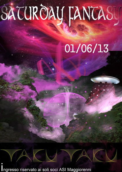 Party Flyer SATURDAY FANTASY 1 Jun '13, 23:30