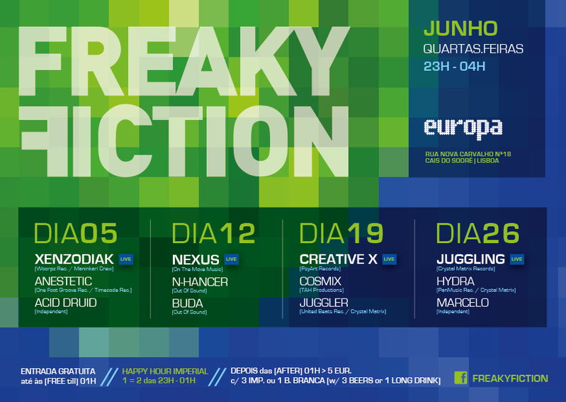 Freaky Fiction 12 Jun '13, 23:00