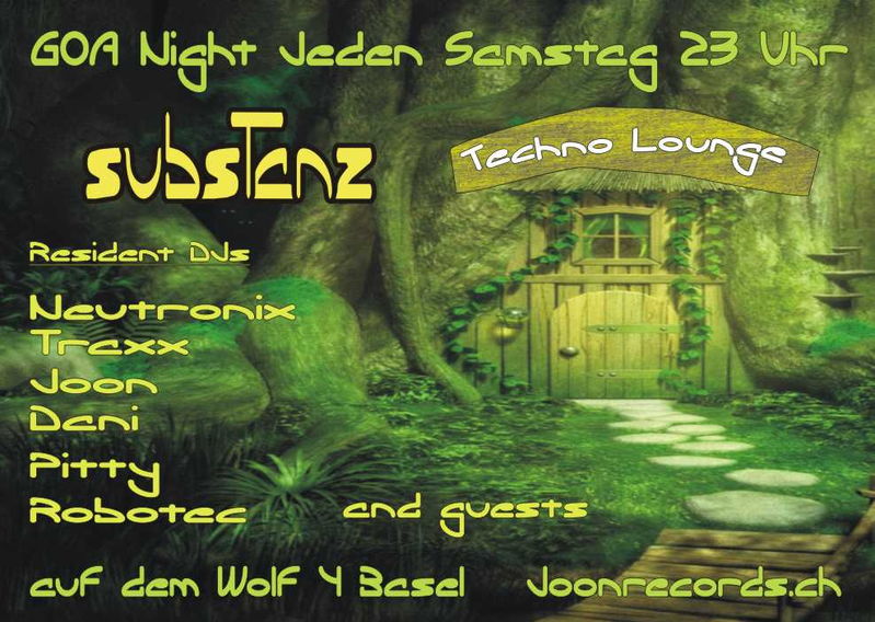 Party Flyer goa night subsTanz 20 Jul '13, 23:00