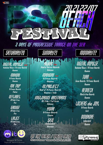 Party Flyer - PSYUNDERGROUND AFTER PARTY - 21 Jul '13, 09:00