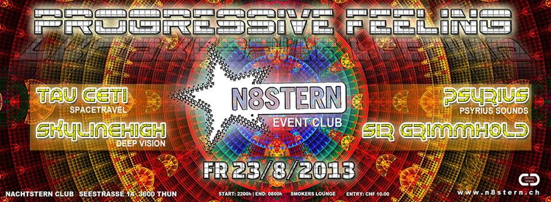 Progressive Feeling 23 Aug '13, 22:00