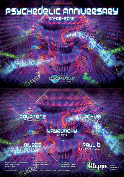Psychedelic Anniversary 31 Aug '13, 23:00