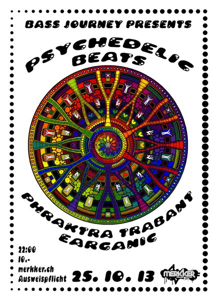 Party Flyer Psychedelic Beats 25 Oct '13, 22:00