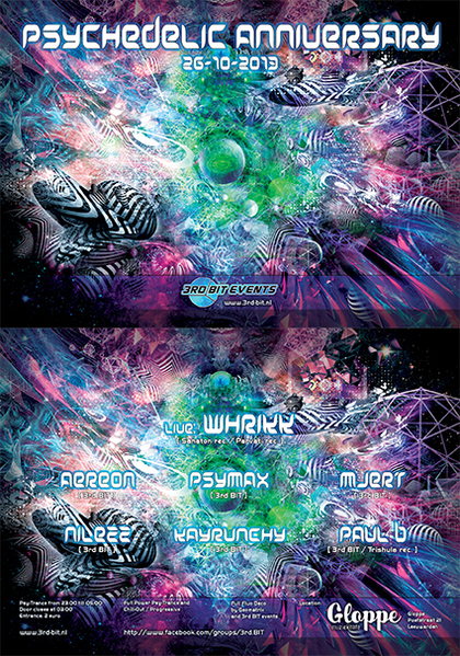 Psychedelic Anniversary 26 Oct '13, 23:00