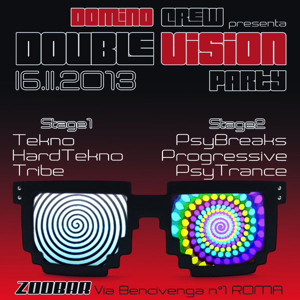 ✖DOMINO CREW _ DOUBLE VISION PARTY✖ 16 Nov '13, 23:00