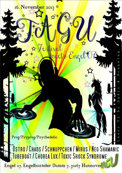 Party Flyer TAGU meetz Engel 07 16 Nov '13, 23:00
