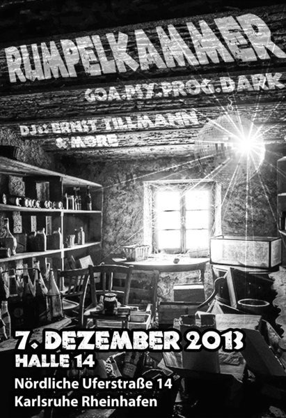 Party Flyer Rumpelkammer 7 Dec '13, 23:00