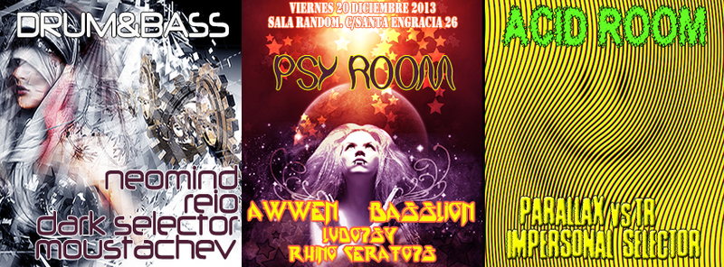 Party Flyer All stars @ Random 20 Dec '13, 23:30