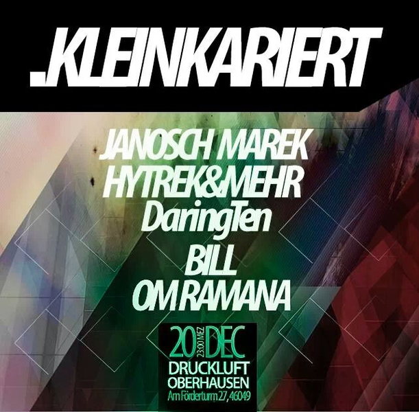 Party Flyer ¤kleinkariert .psychedeliscHe Grenzerfahrung¤... 20 Dec '13, 23:00