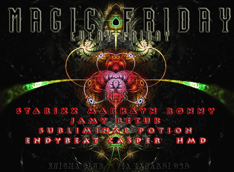 Party Flyer MAGIC FRIDAY ★ EVERY FRIDAY! 20 Dec '13, 22:00