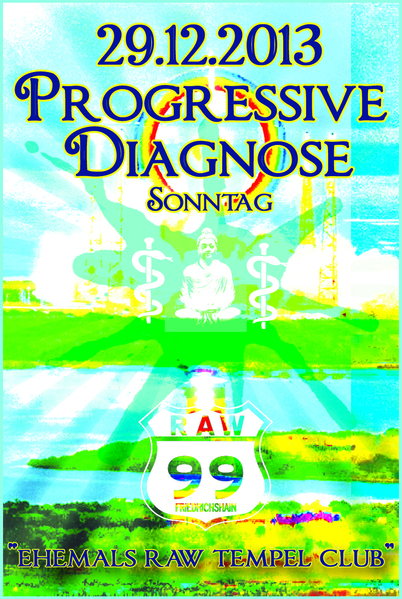 Party Flyer Progressive Diagnose 29 Dec '13, 23:00