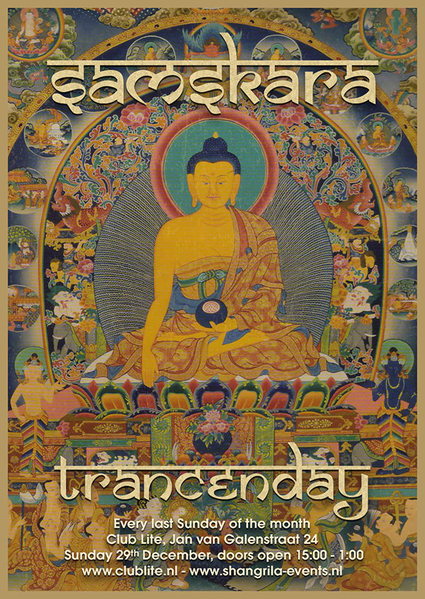 Party Flyer Samskara Trancenday 29 Dec '13, 15:00