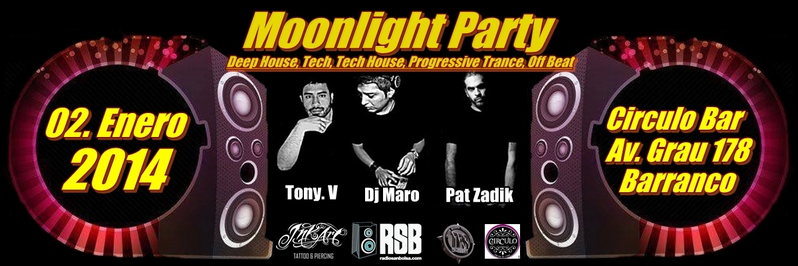Moonlight Party (new year edition) 2 Jan '14, 22:00