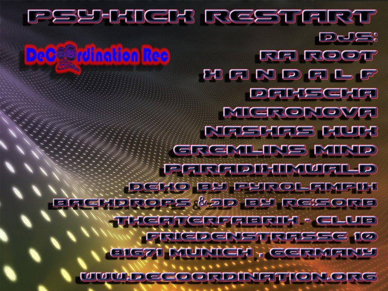 -Psy-Kick- RESTART 3 Jan '14, 23:00