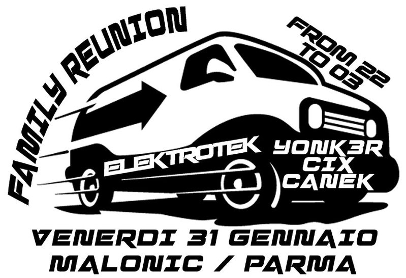 Party Flyer ELEKTROTEK - family symposium 31 Jan '14, 22:00