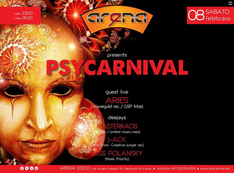 °PSYCARNIVAL° 8 Feb '14, 23:00