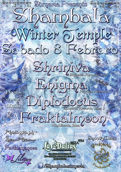 SHAMBALA WINTER TEMPLE 8 Feb '14, 23:30
