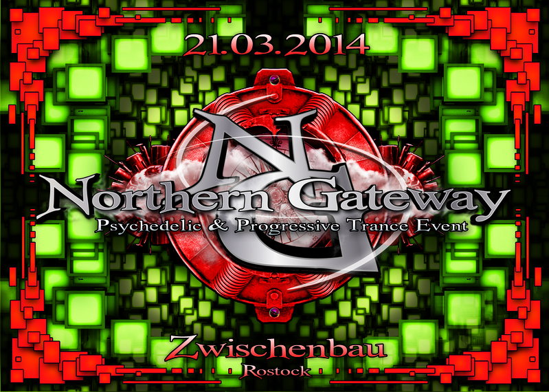 Party Flyer Northern Gateway - last but not least - GEKO & CHABUNK Live + xtra Darkfloor 21 Mar '14, 23:00