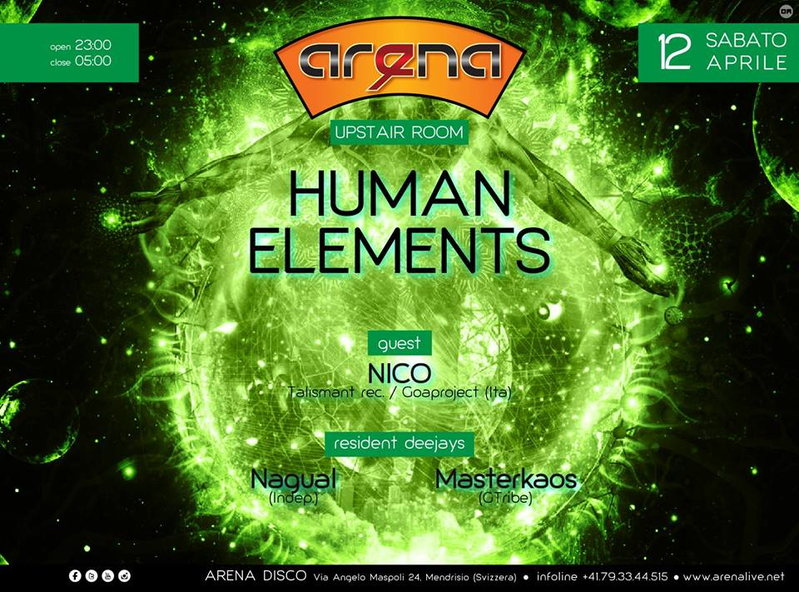 HUMAN ELEMENTS 12 Apr '14, 23:00