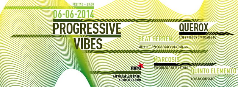 Party Flyer Progressive Vibes 6 Jun '14, 23:00