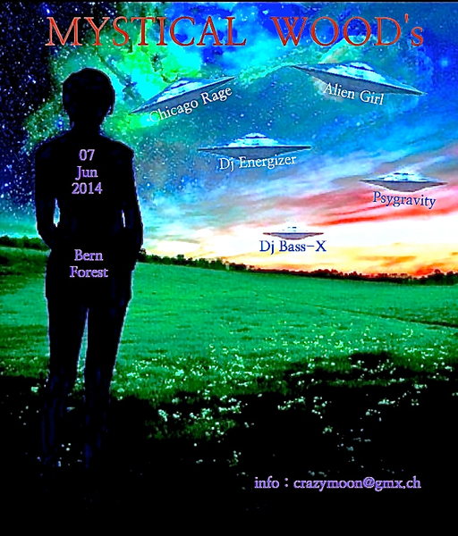 Party Flyer Mystical Wood's Phase 3 7 Jun '14, 22:00