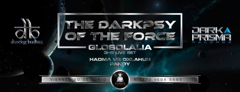 Party Flyer Dancing Budhas The Darkpsy of the Force 20 Jun '14, 23:30