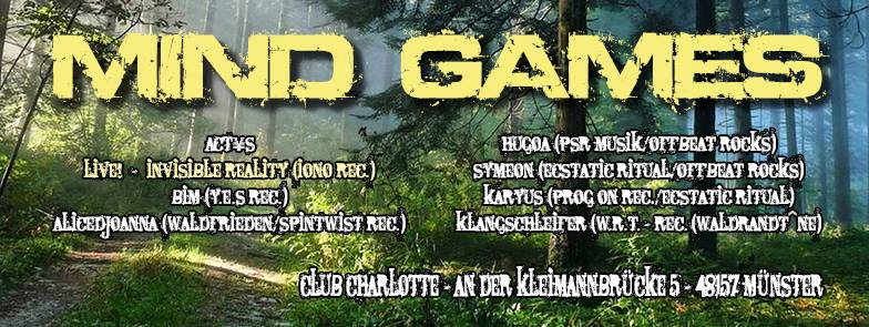 MIND GAMES · 21 Jun 14, 21:00