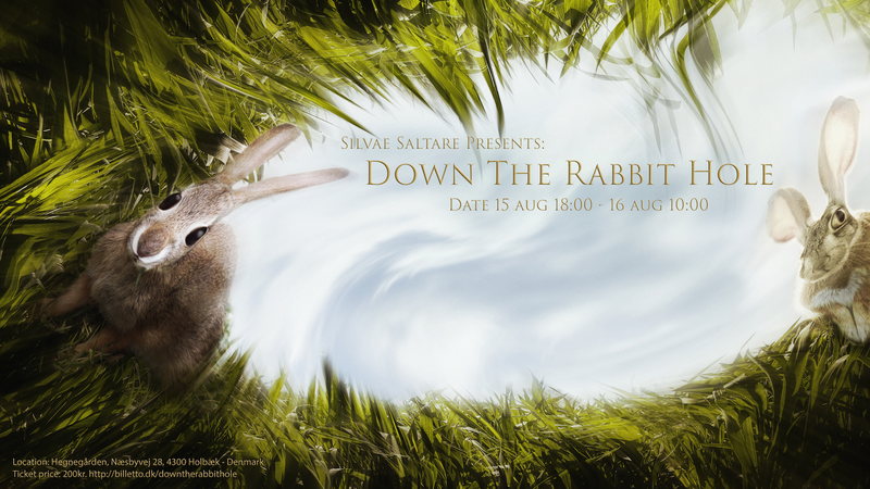 Party Flyer Down The Rabbit Hole 15 Aug '14, 18:00