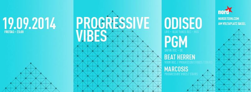 Party Flyer Progressive Vibes 19 Sep '14, 22:00