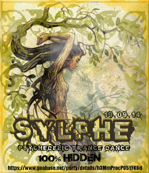 Party Flyer ۞ SYLPHE ۞ PsYcHeDeLiC TrAnCe DaNcE 19 Sep '14, 20:00