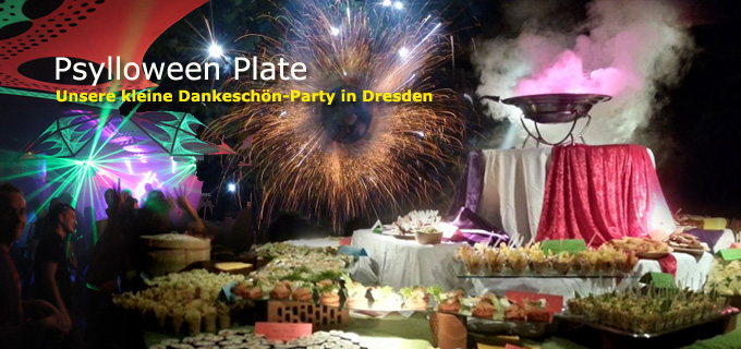 Party Flyer PSYLLOWEEN PLATE - Gaggalacka Friends Event 1 Nov '14, 18:00