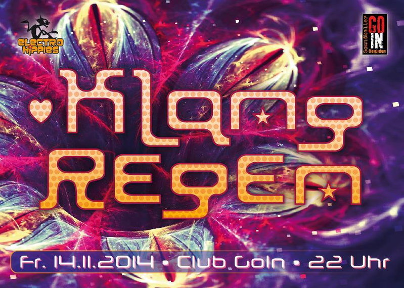 Party Flyer KLANGREGEN 14 Nov '14, 22:00