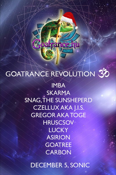 Goatrance Revolution 3. · 5 Dec 14, 22:00