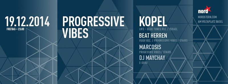Party Flyer Progressive Vibes 19 Dec '14, 23:00