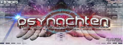 Party Flyer PSYNACHTEN 27 Dec '14, 22:00