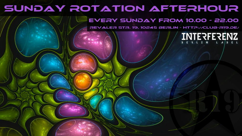 Party Flyer SUNDAY ROTATION ૐ Progressive Psychedelic Trance Afterhour für die Hauptstadt ૐ 28 Dec '14, 10:00