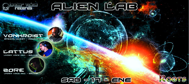 Alien LAB | Label Party | Under Voice Records 17 Jan '15, 22:00