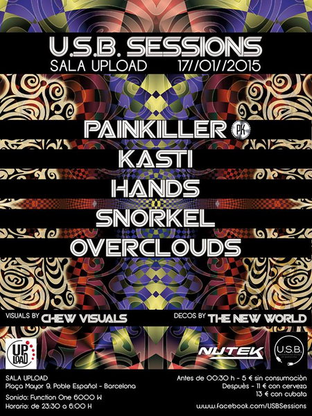U.S.B Sessions /// PAINKILLER \\\ 17 Jan '15, 23:30