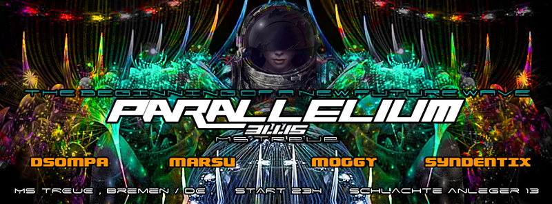 Parallelium // The Beginning of a new Future Wave · 31 Jan 15, 23:00