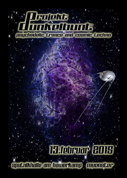 Party Flyer Projekt Dunkelbunt! 2 Floors!!! 13 Feb '15, 23:00